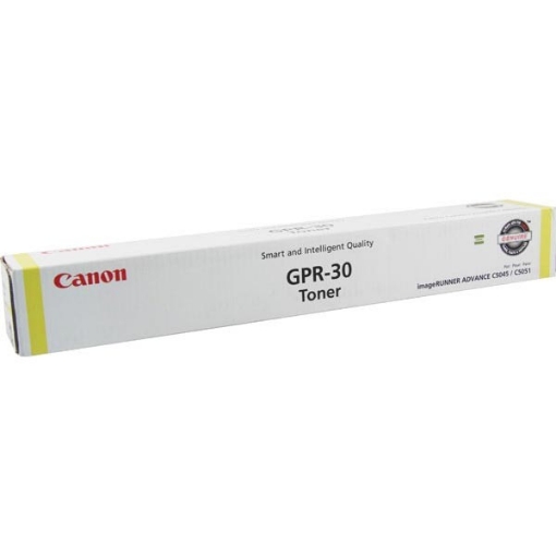 Picture of Canon 2801B003AA (GPR-30Y) Yellow Toner Cartridge (38000 Yield)