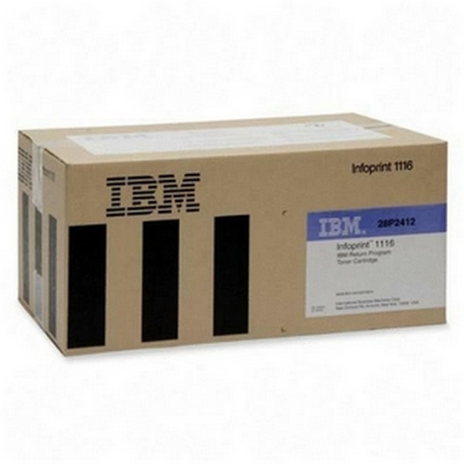 Picture of IBM 28P2412 OEM Black Toner Cartridge