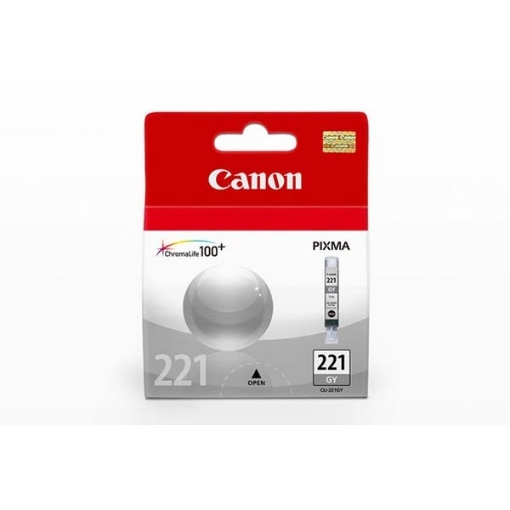 Picture of Canon 2950B001 (CLI-221G) OEM Grey Inkjet Cartridge