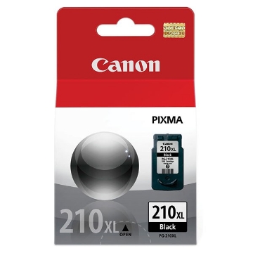 Show details for Canon 2973B001 (PG-210XL) OEM High Yield Black Inkjet Cartridge Picture of Canon 2973B001 (PG-210XL) OEM High Yield Black Inkjet Cartridge