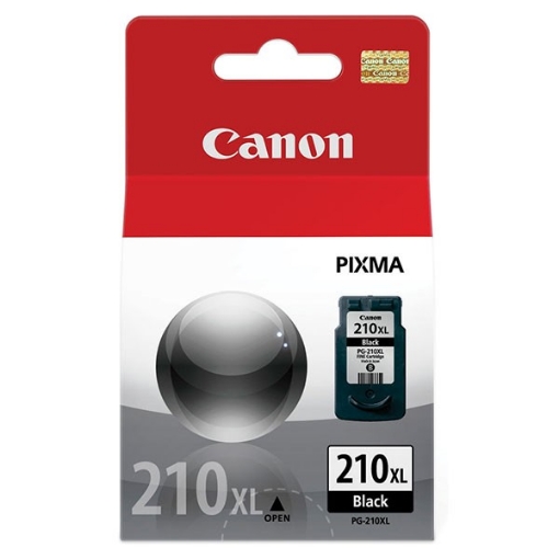 Picture of Canon 2973B001 (PG-210XL) OEM High Yield Black Inkjet Cartridge