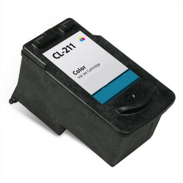 Picture of Remanufactured 2976B001 (CL-211) Canon Color Ink Cartridge