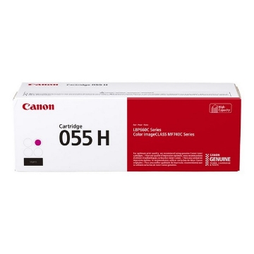 Show details for Canon 3018C001AA (Cartridge 055H) OEM High Yield Magenta Toner Cartridge Picture of Canon 3018C001AA (Cartridge 055H) OEM High Yield Magenta Toner Cartridge
