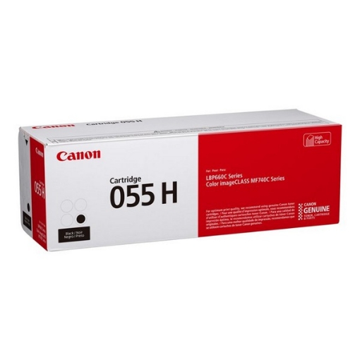 Picture of Canon 3020C001AA (Cartridge 055H) OEM High Yield Black Toner Cartridge