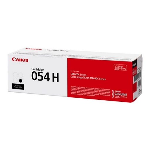 Picture of Canon 3028C001 (Cartridge 054HY) OEM High Yield Black Toner Cartridge