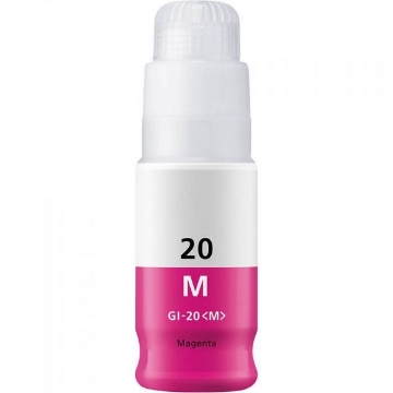 Show details for Premium 3395C001 (GI-20M) Compatible Canon Magenta Dye Ink Bottle Picture of Premium 3395C001 (GI-20M) Compatible Canon Magenta Dye Ink Bottle