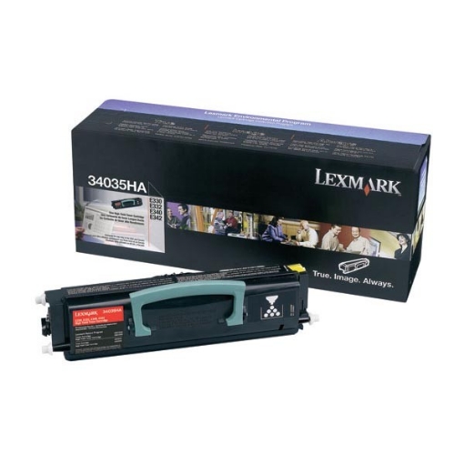 Picture of Lexmark 34035HA OEM Black Toner Cartridge