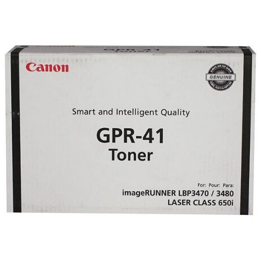 Picture of Canon 3480B005AA (GPR-41BK) OEM Black Toner Cartridge