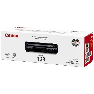 Show details for Canon 3500B001AA (CRG-128) OEM Black Toner Cartridge Picture of Canon 3500B001AA (CRG-128) OEM Black Toner Cartridge