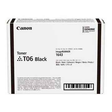 Show details for Canon 3526C001AA (Canon T06) OEM Black Toner Cartridge Picture of Canon 3526C001AA (Canon T06) OEM Black Toner Cartridge