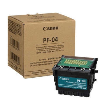 Show details for Canon 3630B003 (PF04) OEM Black Printhead Inkjet Cartridge Picture of Canon 3630B003 (PF04) OEM Black Printhead Inkjet Cartridge