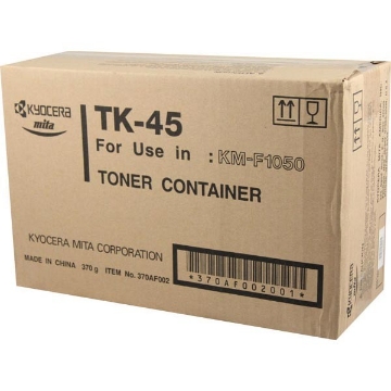 Show details for Kyocera Mita 370AF002 (TK-45) OEM Black Toner Picture of Kyocera Mita 370AF002 (TK-45) OEM Black Toner