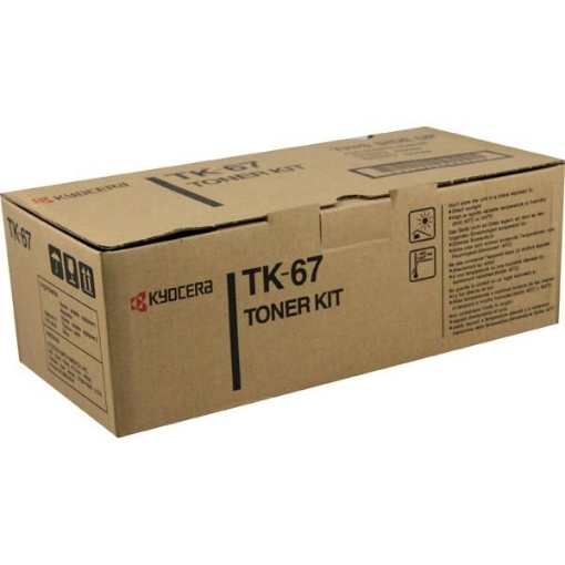 Picture of Kyocera Mita 370QD0KM (TK-67) Black Toner Cartridge (20000 Yield)