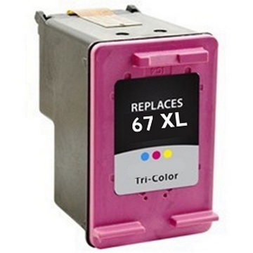 Picture of Remanufactured 3YM58AN (HP 67X) HP Color Inkjet Cartridge