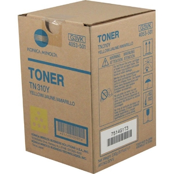 Show details for Konica Minolta 4053-501 (TN-310Y) Yellow Copier Toner (11500 Yield) Picture of Konica Minolta 4053-501 (TN-310Y) Yellow Copier Toner (11500 Yield)