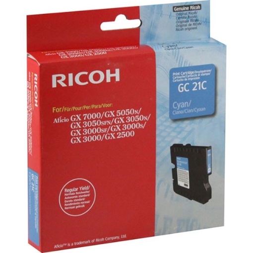 Picture of Ricoh 405533 OEM Cyan Laser Toner Cartridge