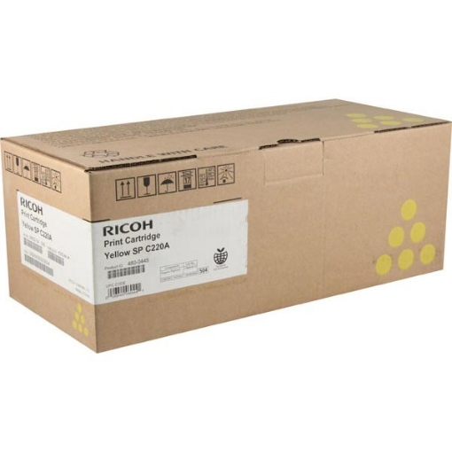 Picture of Ricoh 406044 OEM Yellow Toner Cartridge