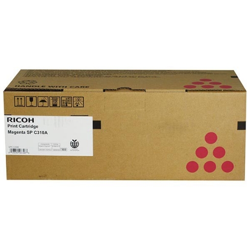 Picture of Ricoh 406346 (Type SPC310A) OEM Magenta Toner Cartridge