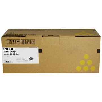 Show details for Ricoh 406347 (Type SPC310A) OEM Yellow Toner Cartridge Picture of Ricoh 406347 (Type SPC310A) OEM Yellow Toner Cartridge