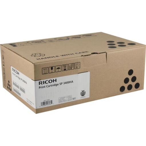 Picture of Ricoh 406465 OEM High Yield Black Toner Cartridge