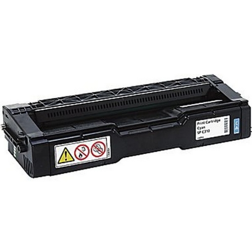 Picture of Premium 406476 (Type SPC310HA) Compatible Ricoh Cyan Toner Cartridge