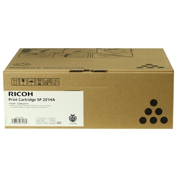 Show details for Ricoh 407258 (Type SP201HA) OEM Black Toner Cartridge Picture of Ricoh 407258 (Type SP201HA) OEM Black Toner Cartridge