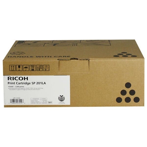 Picture of Ricoh 407259 (Type SP201LA) OEM Black Toner Cartridge