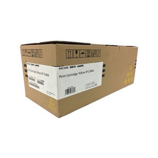 Picture of Ricoh 407898 (Type SP C340A) OEM Yellow Toner Cartridge