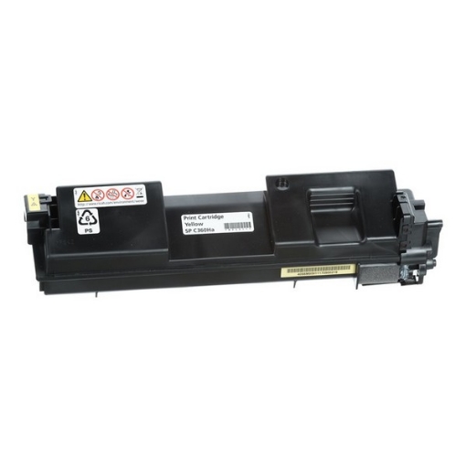 Picture of Ricoh 408179 OEM High Yield Yellow Print Cartridge