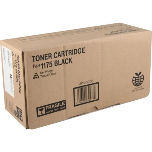 Picture of Ricoh 412672 (Type 1175) OEM Black Toner Cartridge