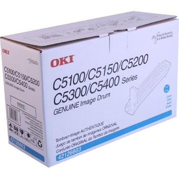 Show details for Okidata 42126603 (Type C6) OEM Cyan Drum Picture of Okidata 42126603 (Type C6) OEM Cyan Drum