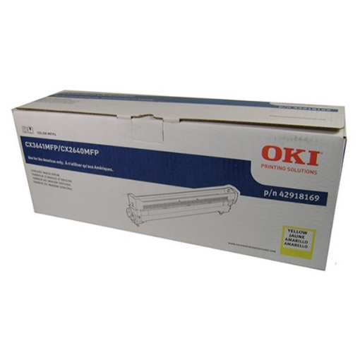 Picture of Okidata 42918169 OEM Yellow Imaging Drum