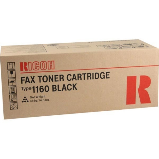 Picture of Ricoh 430347 (Type 1160) OEM Black Toner Cartridge