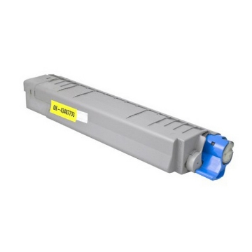 Show details for Premium 43487733 Compatible Okidata Yellow Toner Cartridge Picture of Premium 43487733 Compatible Okidata Yellow Toner Cartridge