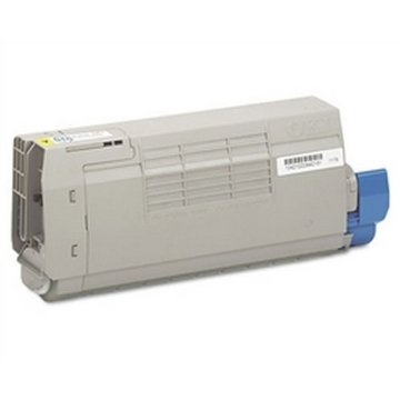 Picture of Remanufactured 43866101 High Yield Yellow Toner Cartridge (11500 Yield)