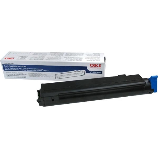 Picture of Okidata 43979101 OEM Black Toner Cartridge