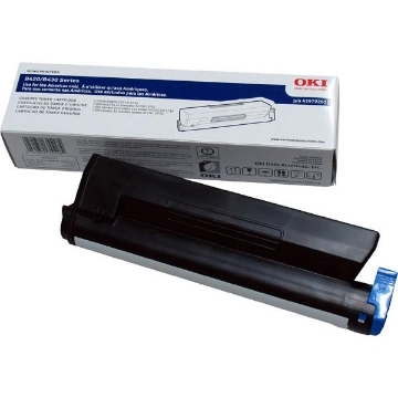 Show details for Okidata 43979201 OEM High Yield Black Laser Toner Cartridge Picture of Okidata 43979201 OEM High Yield Black Laser Toner Cartridge