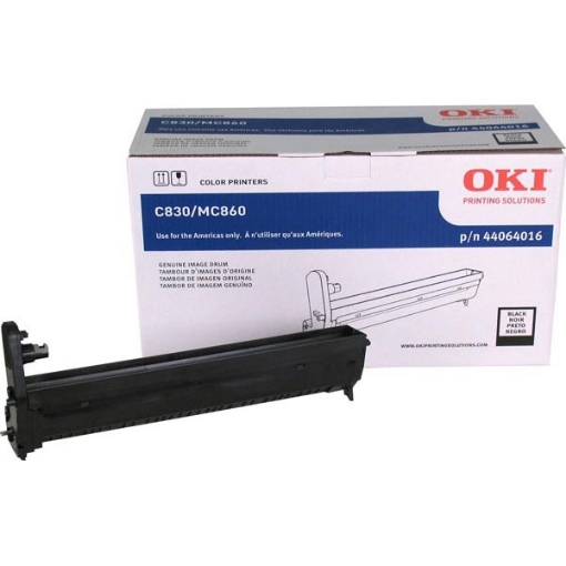 Picture of Okidata 44064016 (Type C14) OEM Black Image Drum