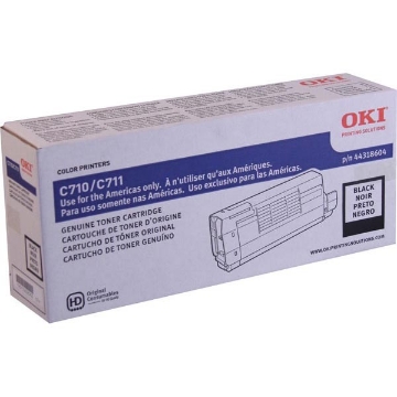 Show details for Okidata 44318604 OEM Black Toner Picture of Okidata 44318604 OEM Black Toner