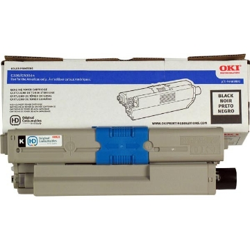 Show details for Okidata 44469801 OEM Black Toner Cartridge Picture of Okidata 44469801 OEM Black Toner Cartridge