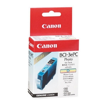 Show details for Canon 4483A003AA (BCI-3ePC) OEM Photo Cyan Inkjet Cartridge Picture of Canon 4483A003AA (BCI-3ePC) OEM Photo Cyan Inkjet Cartridge