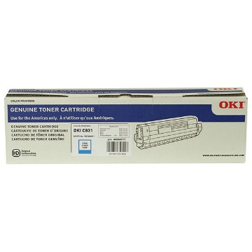 Show details for Okidata 44844511 OEM Cyan Toner Cartridge Picture of Okidata 44844511 OEM Cyan Toner Cartridge