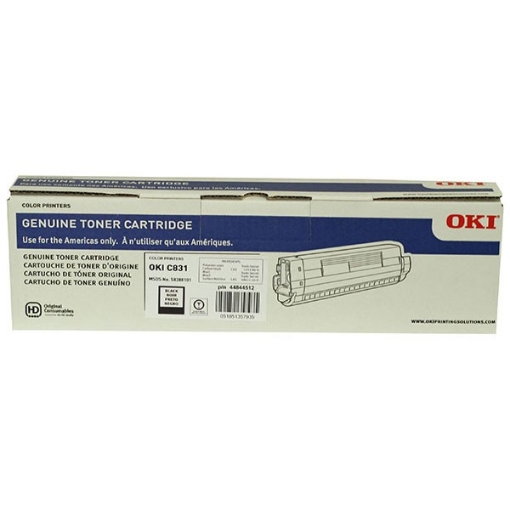 Picture of Okidata 44844512 OEM Black Toner Cartridge