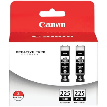 Show details for Canon 4530B007 (PGI-225) OEM Photo Black Ink Tank (2 pack of 4530B001) Picture of Canon 4530B007 (PGI-225) OEM Photo Black Ink Tank (2 pack of 4530B001)