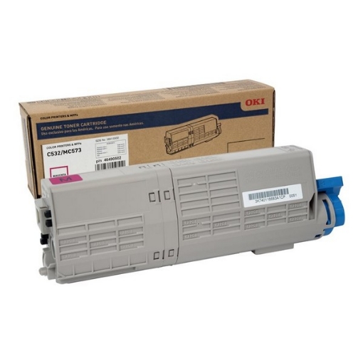 Picture of Okidata 46490502 OEM Magenta Toner Cartridge