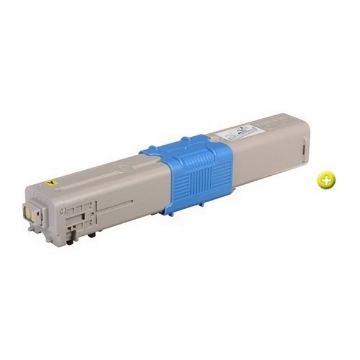 Picture of Premium 46508701 Compatible High Yield Okidata Yellow Toner Cartridge