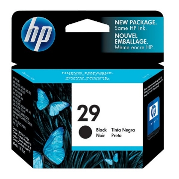 Picture of HP 51629A (HP 29) OEM Black Inkjet Cartridge