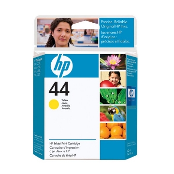 Show details for HP 51644Y (HP 44) OEM Yellow Print Cartridge Picture of HP 51644Y (HP 44) OEM Yellow Print Cartridge