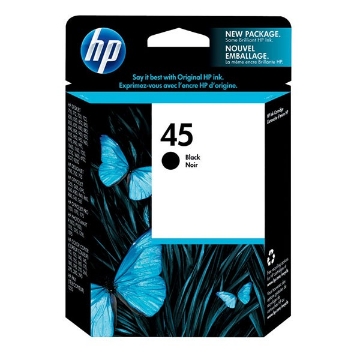 Show details for HP 51645A (HP 45) OEM Black Inkjet Cartridge Picture of HP 51645A (HP 45) OEM Black Inkjet Cartridge