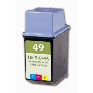 Show details for Remanufactured 51649A (HP 49) HP Tri-Color Inkjet Cartridge Picture of Remanufactured 51649A (HP 49) HP Tri-Color Inkjet Cartridge